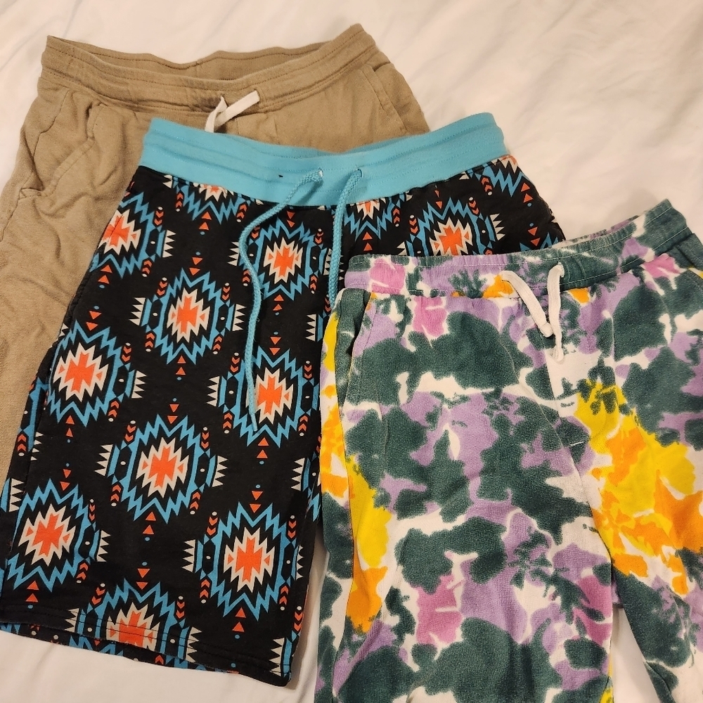 No Boundaries Men's Shorts with Pockets 3 Pairs Small